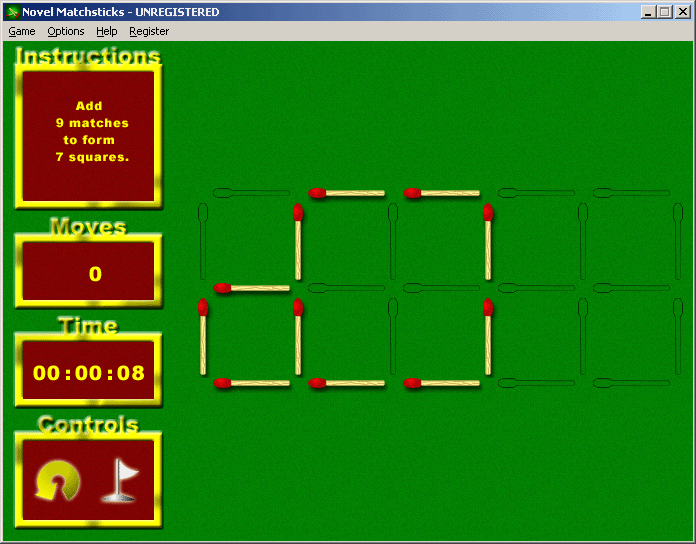 Novel Matchsticks Screenshot